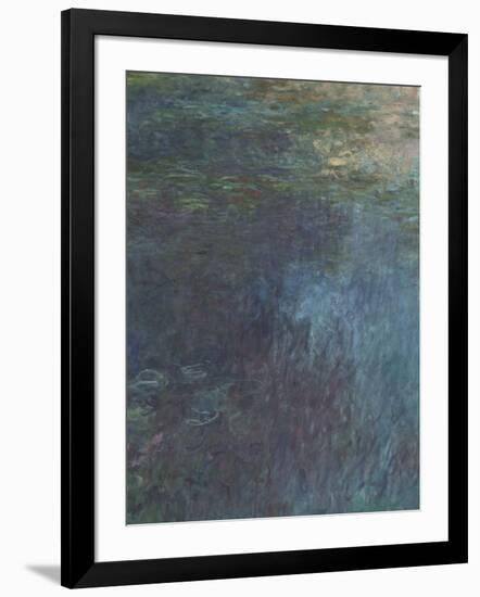 Les Nymph? : les Nuages-Claude Monet-Framed Giclee Print