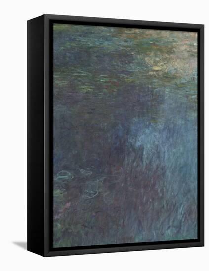 Les Nymph? : les Nuages-Claude Monet-Framed Stretched Canvas