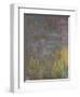 Les Nymph? : Soleil couchant-Claude Monet-Framed Giclee Print