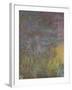 Les Nymph? : Soleil couchant-Claude Monet-Framed Giclee Print