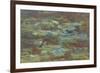 Les Nymph? : Soleil couchant-Claude Monet-Framed Giclee Print