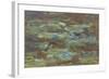 Les Nymph? : Soleil couchant-Claude Monet-Framed Giclee Print