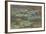 Les Nymph? : Soleil couchant-Claude Monet-Framed Giclee Print