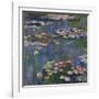 Les Nympheas a Giverny - Peinture De Claude Monet (1840-1926), Huile Sur Toile, 1916, 200,5X201 Cm-Claude Monet-Framed Giclee Print