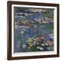 Les Nympheas a Giverny - Peinture De Claude Monet (1840-1926), Huile Sur Toile, 1916, 200,5X201 Cm-Claude Monet-Framed Giclee Print