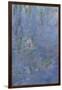 Les Nymphéas : Le Matin aux Saules-Claude Monet-Framed Giclee Print