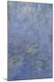 Les Nymphéas : Le Matin aux Saules-Claude Monet-Mounted Giclee Print