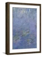 Les Nymphéas : Le Matin aux Saules-Claude Monet-Framed Giclee Print