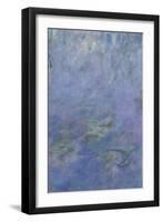 Les Nymphéas : Le Matin aux Saules-Claude Monet-Framed Giclee Print