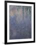 Les Nymphéas : Le Matin aux Saules-Claude Monet-Framed Giclee Print