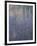 Les Nymphéas : Le Matin aux Saules-Claude Monet-Framed Premium Giclee Print
