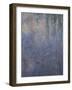 Les Nymphéas : Le Matin aux Saules-Claude Monet-Framed Giclee Print