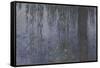 Les Nymphéas : Le Matin clair aux saules-Claude Monet-Framed Stretched Canvas