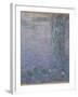 Les Nymphéas : Le Matin clair aux saules-Claude Monet-Framed Giclee Print