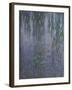 Les Nymphéas : Le Matin clair aux saules-Claude Monet-Framed Giclee Print