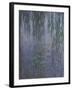 Les Nymphéas : Le Matin clair aux saules-Claude Monet-Framed Giclee Print