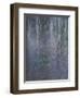 Les Nymphéas : Le Matin clair aux saules-Claude Monet-Framed Giclee Print