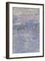 Les Nymphéas : Le Matin clair aux saules-Claude Monet-Framed Giclee Print