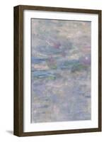 Les Nymphéas : Le Matin clair aux saules-Claude Monet-Framed Giclee Print