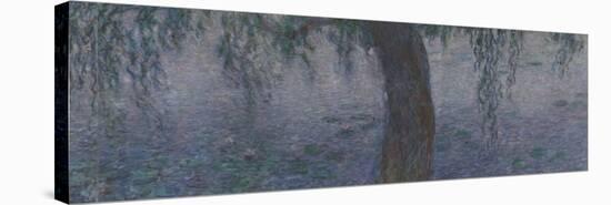 Les Nymphéas : Le Matin clair aux saules-Claude Monet-Stretched Canvas