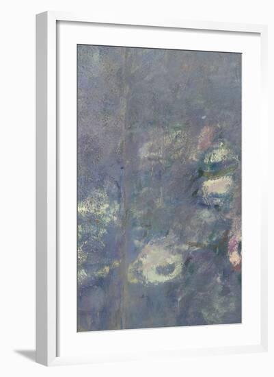 Les Nymphéas : Les Deux saules-Claude Monet-Framed Giclee Print