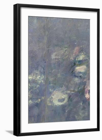 Les Nymphéas : Les Deux saules-Claude Monet-Framed Giclee Print