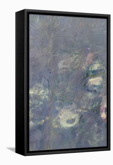 Les Nymphéas : Les Deux saules-Claude Monet-Framed Stretched Canvas