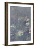 Les Nymphéas : Les Deux saules-Claude Monet-Framed Giclee Print