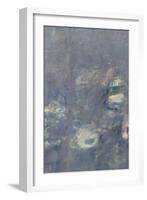 Les Nymphéas : Les Deux saules-Claude Monet-Framed Giclee Print