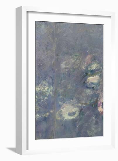 Les Nymphéas : Les Deux saules-Claude Monet-Framed Giclee Print