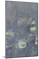 Les Nymphéas : Les Deux saules-Claude Monet-Mounted Giclee Print