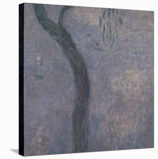 Les Nymphéas : Les Deux saules-Claude Monet-Stretched Canvas