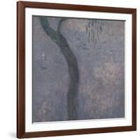 Les Nymphéas : Les Deux saules-Claude Monet-Framed Giclee Print