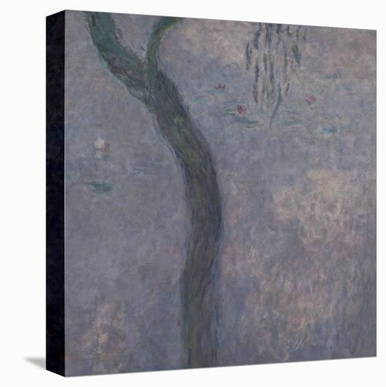 Les Nymphéas : Les Deux saules-Claude Monet-Stretched Canvas