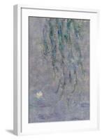 Les Nymphéas : Les Deux saules-Claude Monet-Framed Giclee Print