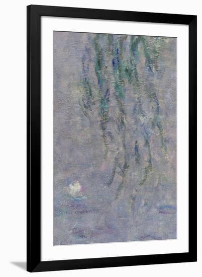 Les Nymphéas : Les Deux saules-Claude Monet-Framed Giclee Print