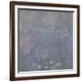 Les Nymphéas : Les Deux saules-Claude Monet-Framed Giclee Print