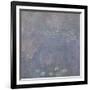 Les Nymphéas : Les Deux saules-Claude Monet-Framed Giclee Print