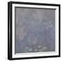 Les Nymphéas : Les Deux saules-Claude Monet-Framed Giclee Print