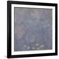 Les Nymphéas : Les Deux saules-Claude Monet-Framed Giclee Print