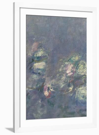 Les Nymphéas : Les Deux saules-Claude Monet-Framed Giclee Print