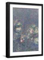 Les Nymphéas : Les Deux saules-Claude Monet-Framed Giclee Print