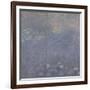 Les Nymphéas : Les Deux saules-Claude Monet-Framed Giclee Print