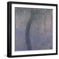 Les Nymphéas : Les Deux saules-Claude Monet-Framed Giclee Print