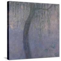 Les Nymphéas : Les Deux saules-Claude Monet-Stretched Canvas