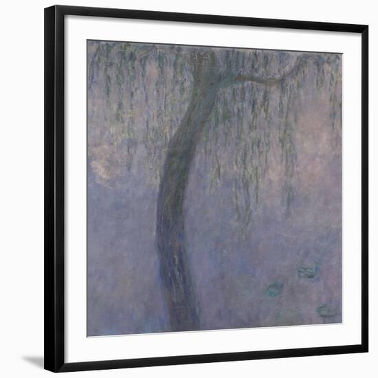 Les Nymphéas : Les Deux saules-Claude Monet-Framed Giclee Print