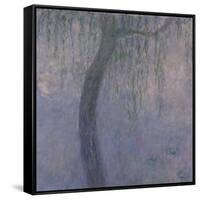 Les Nymphéas : Les Deux saules-Claude Monet-Framed Stretched Canvas