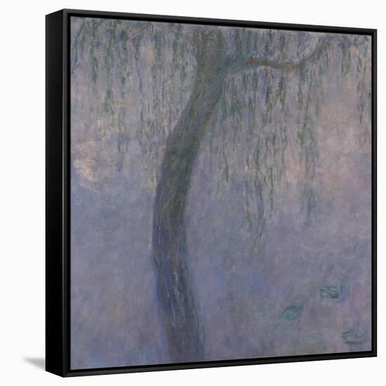 Les Nymphéas : Les Deux saules-Claude Monet-Framed Stretched Canvas