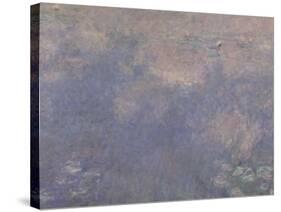 Les Nymphéas : Les Deux saules-Claude Monet-Stretched Canvas