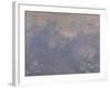 Les Nymphéas : Les Deux saules-Claude Monet-Framed Giclee Print